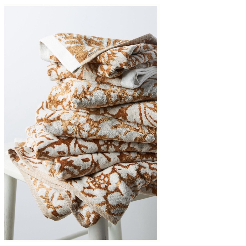 Anthropologie Harvest Garden Towels, set of 6